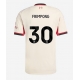 Liverpool Jeremie Frimpong #30 Replike Gostujuci Dres 2025-26 Kratak Rukav